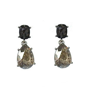 Crystal tier Drop Earrings-Swag Designer Jewelry-Swag Designer Jewelry