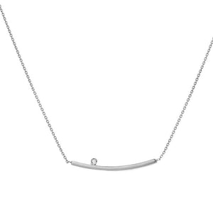 Curved Bar Necklace-Alex & Co-Swag Designer Jewelry