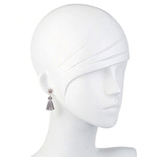 Daisy Tassel Hoop Earrings-Atelier Mon-Swag Designer Jewelry
