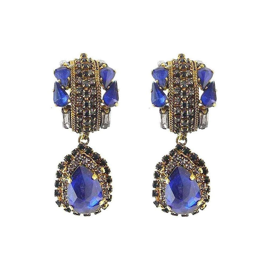 Damsel Post Earrings-Erickson Beamon-Swag Designer Jewelry