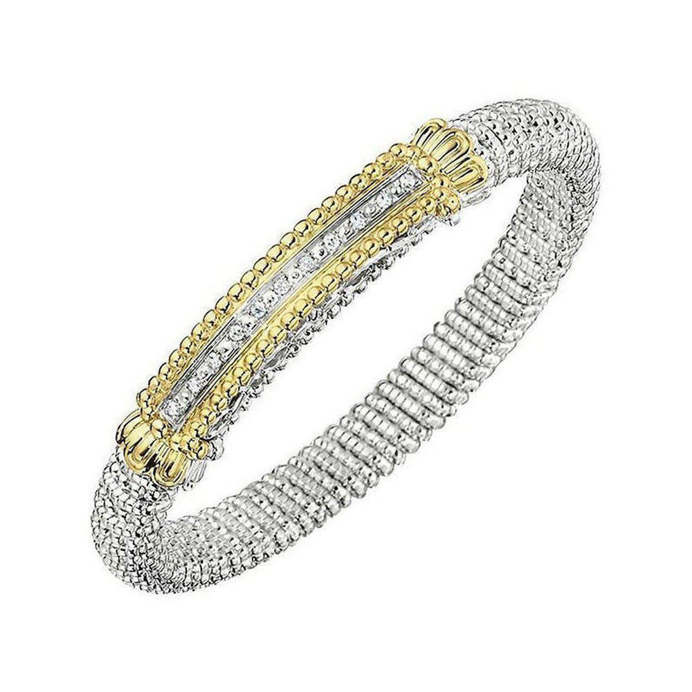 Diamond Bar Bracelet-Vahan-Swag Designer Jewelry