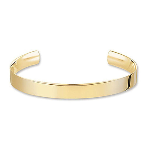 Engravable Cuff Bracelet Gold or Silver-Thomas Sabo-Swag Designer Jewelry