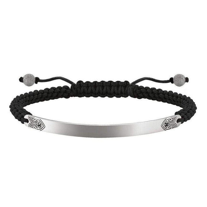 Engravable Macrame Bracelet