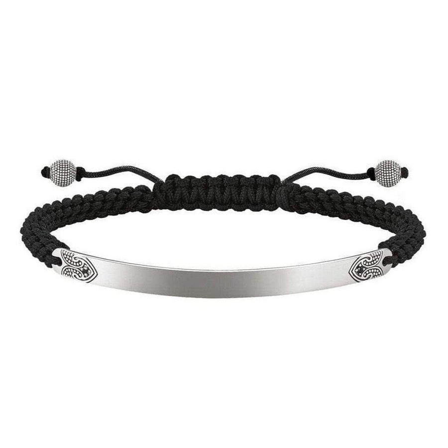 Engravable Macrame Bracelet