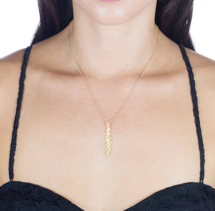 Fern Pendant-Catherine Weitzman-Swag Designer Jewelry