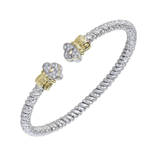 Fleur de Lis 3mm Bracelet- 22697D03-Vahan-Swag Designer Jewelry