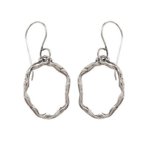 Free Form Hoop Earrings-Waxing Poetic-Swag Designer Jewelry