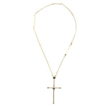 Garland Cross Necklace-Virgins Saints and Angels-Swag Designer Jewelry