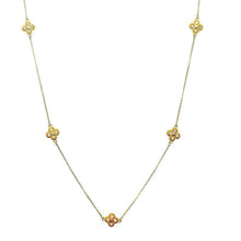 Gold Crystal Station Necklace-Bijou Amani-Swag Designer Jewelry