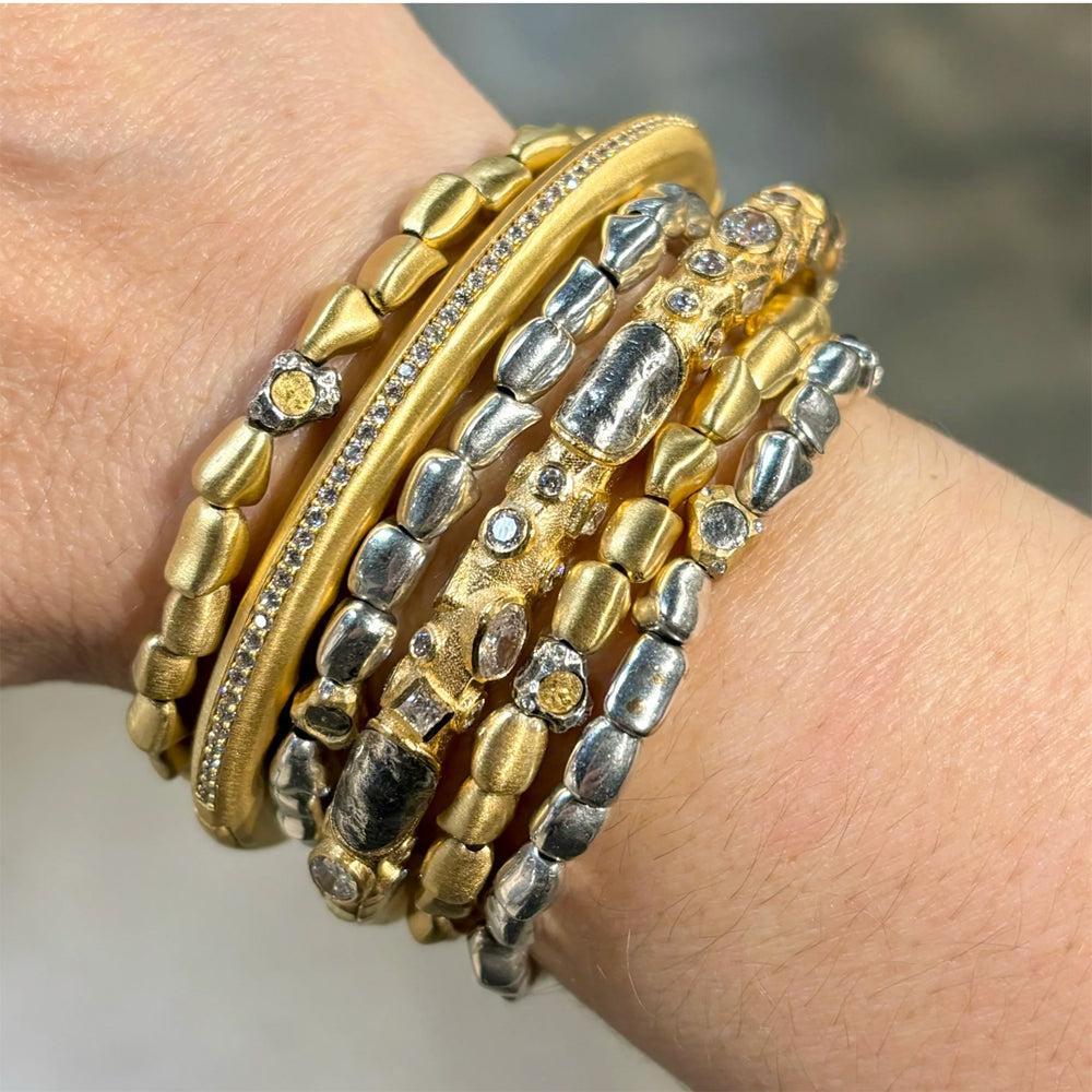 Gold Enzo Bangle-Tat2 Designs-Swag Designer Jewelry