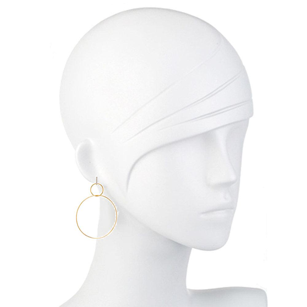 Gold Hoop Earrings