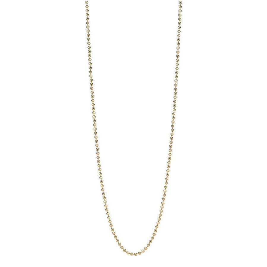 Gold Vermiel Beaded Chain-Asha Jewelry-Swag Designer Jewelry