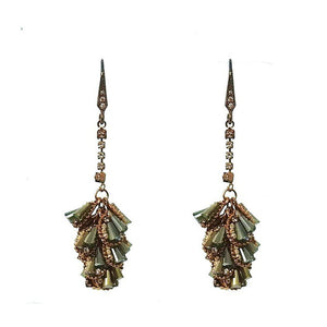 Green Crystal Earrings-Swag Designer Jewelry-Swag Designer Jewelry