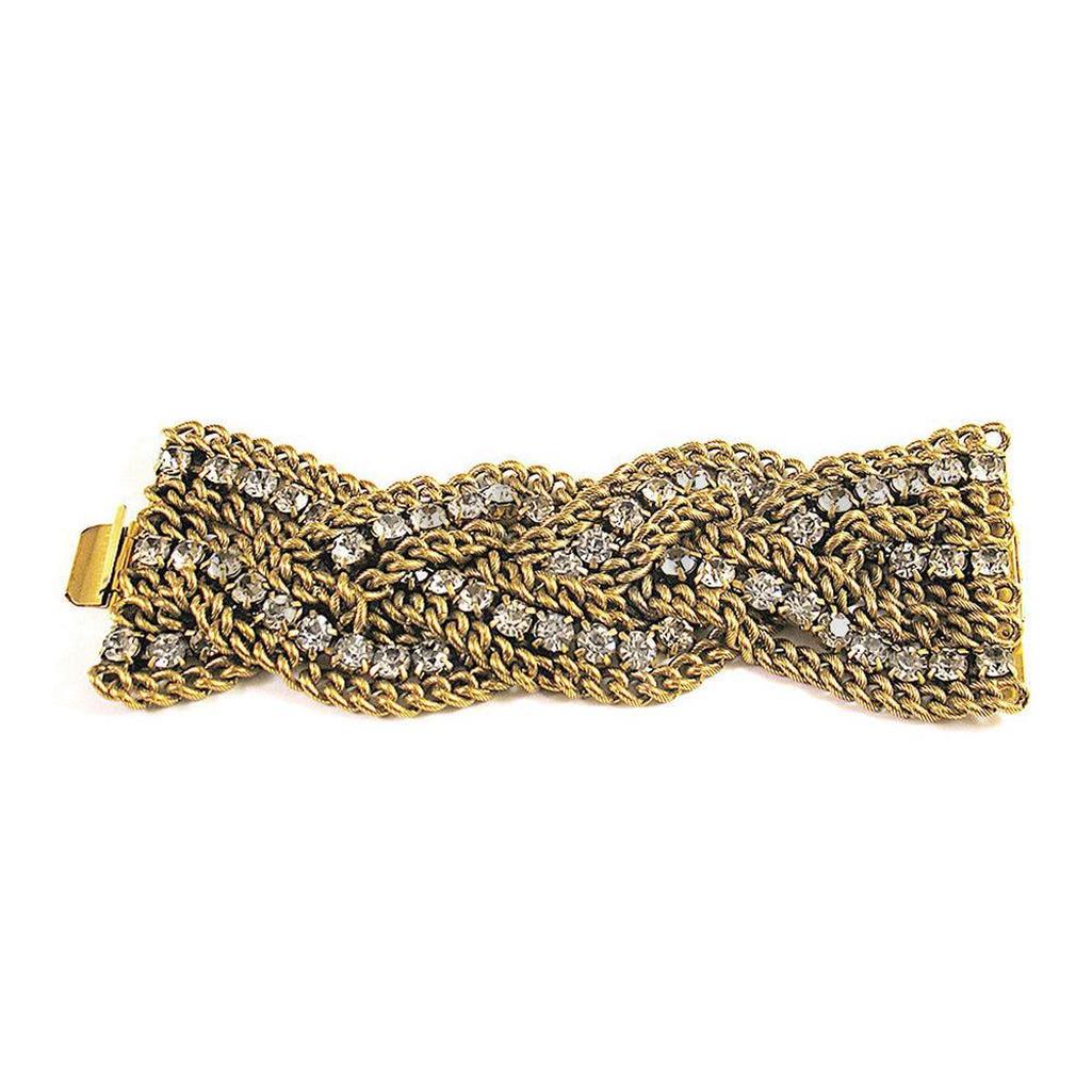 Hana Bracelet in Gold-Elizabeth Cole-Swag Designer Jewelry