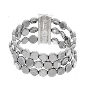 Hematite Stretch Bracelet-Simon Sebbag-Swag Designer Jewelry