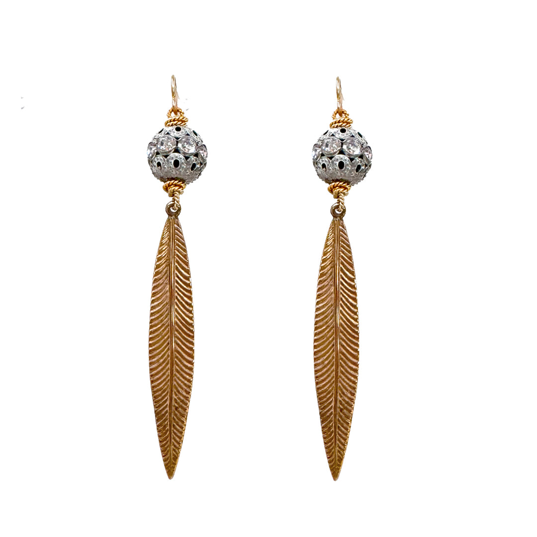 Leaf Dangle Earrings