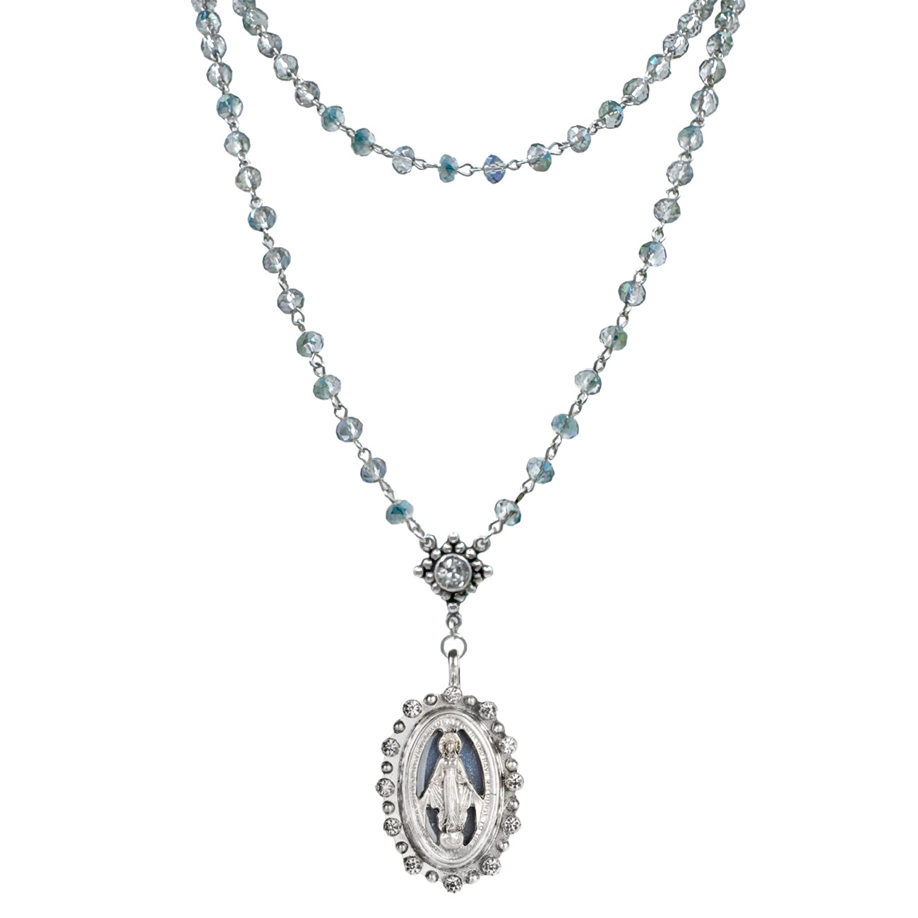 Virgin Saints & Angels オリジナルRosary ネックレス Virgins Saints and Angels | Original Rosary – Swag Designer