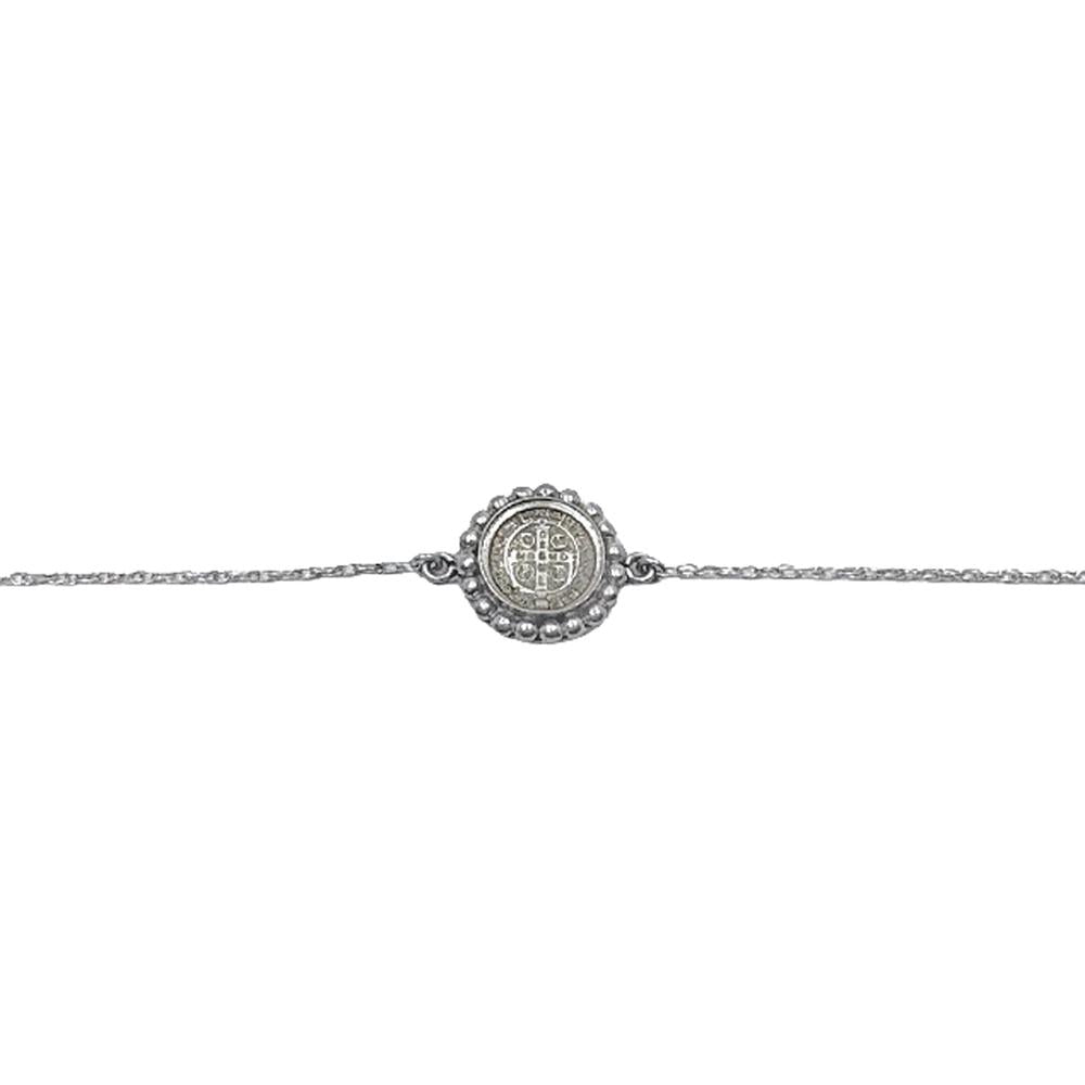 San Benito Chain Bracelet-Virgins Saints and Angels-Swag Designer Jewelry