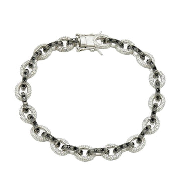 Industrial Finish Small Link Bracelet-Freida Rothman-Swag Designer Jewelry