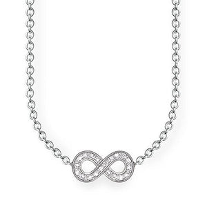 Infinity Diamond Necklace-Thomas Sabo-Swag Designer Jewelry