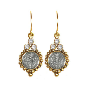 Joanna San Benito Earrings-Virgins Saints and Angels-Swag Designer Jewelry