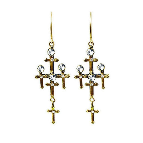 Judgement Earrings-Virgins Saints and Angels-Swag Designer Jewelry