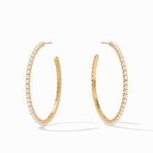 Juliet Hoop Earrings Pearl-Julie Vos-Swag Designer Jewelry
