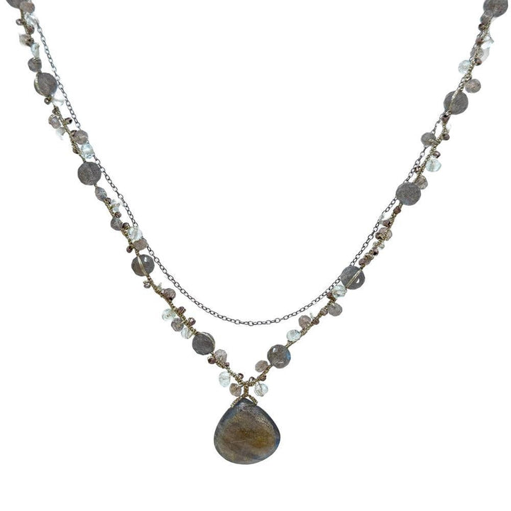 Labradorite Necklace-Danielle Welmond-Swag Designer Jewelry