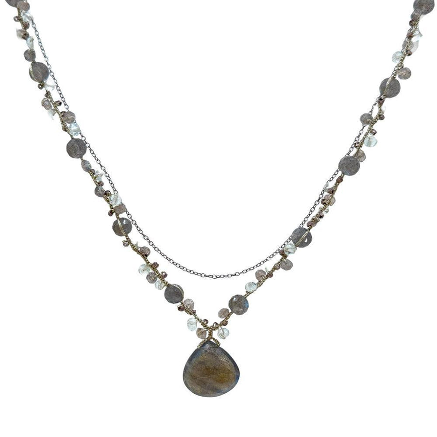 Labradorite Necklace-Danielle Welmond-Swag Designer Jewelry