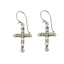 Madonna Cross Earrings-Virgins Saints and Angels-Swag Designer Jewelry