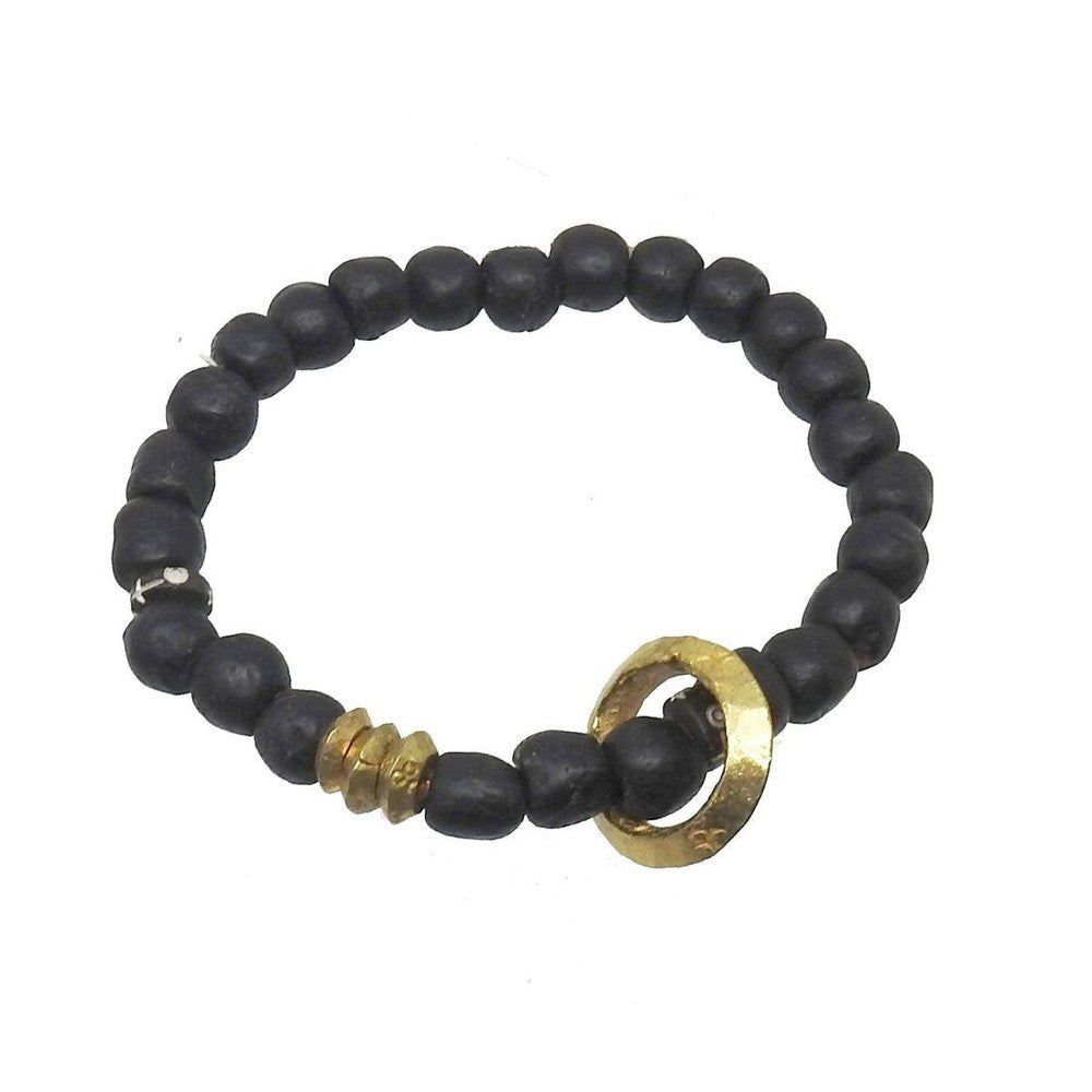 Meditation Bracelet with Gold beads-Beautiful Soul Jewelry-Swag Designer Jewelry