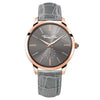 Men's grey leather Thomas Sabo watch with rose gold accents
