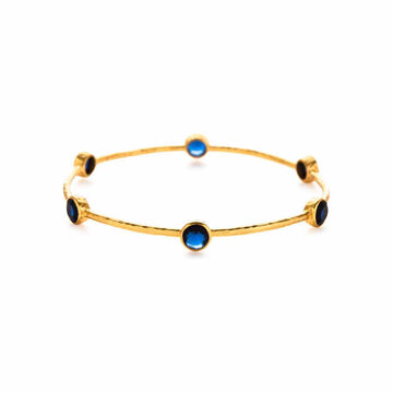 Milano 6 Stone Bangles assorted colors