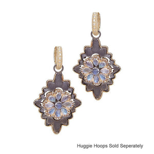 Moonstone Charms for Huggie Hoop Earrings-Cynthia Ann Jewels-Swag Designer Jewelry