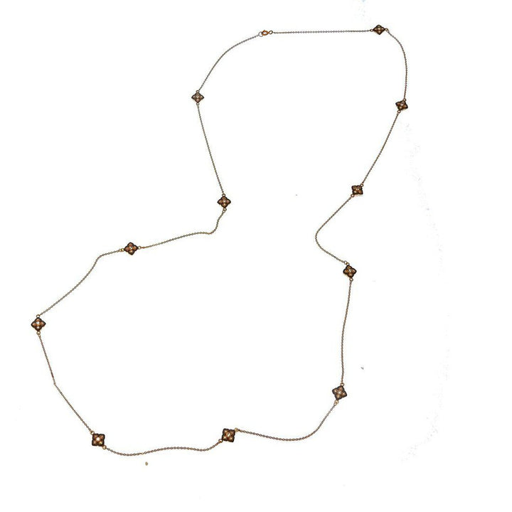 Multi-Station Gold Necklace-Bijou Amani-Swag Designer Jewelry