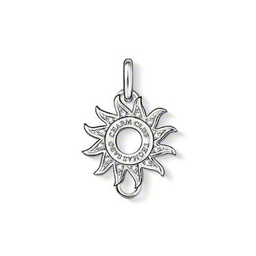 Necklace Charm Charm Carrier Silver Sun-THOMAS SABO-Swag Designer Jewelry