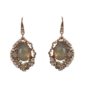 Opal Crystal Earrings-Swag Designer Jewelry-Swag Designer Jewelry
