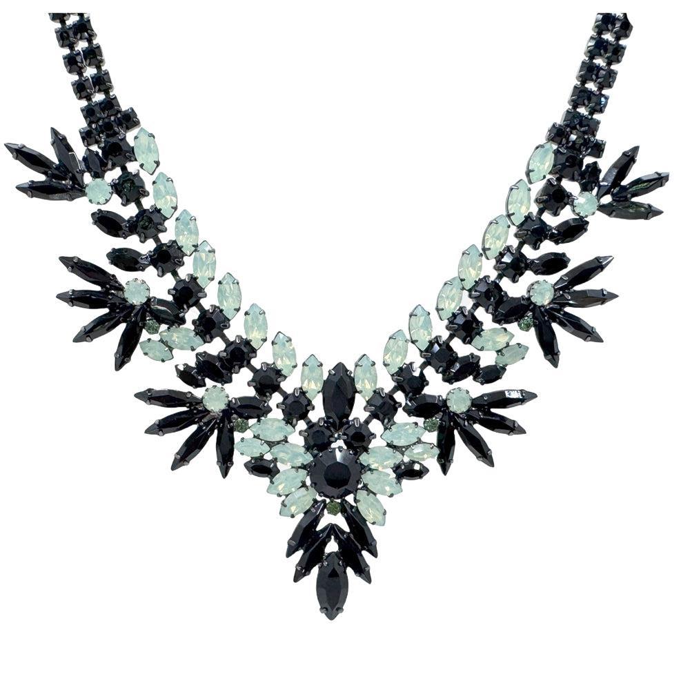 Opal and Amethyst Necklace-Elizabeth Cole-Swag Designer Jewelry
