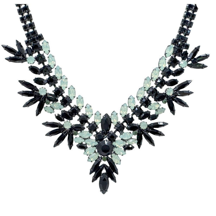Opal and Amethyst Necklace-Elizabeth Cole-Swag Designer Jewelry