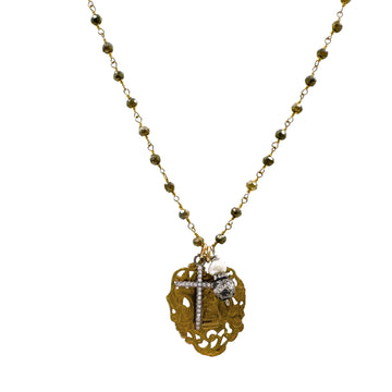 Our Lady Medal-Andrea Barnett-Swag Designer Jewelry