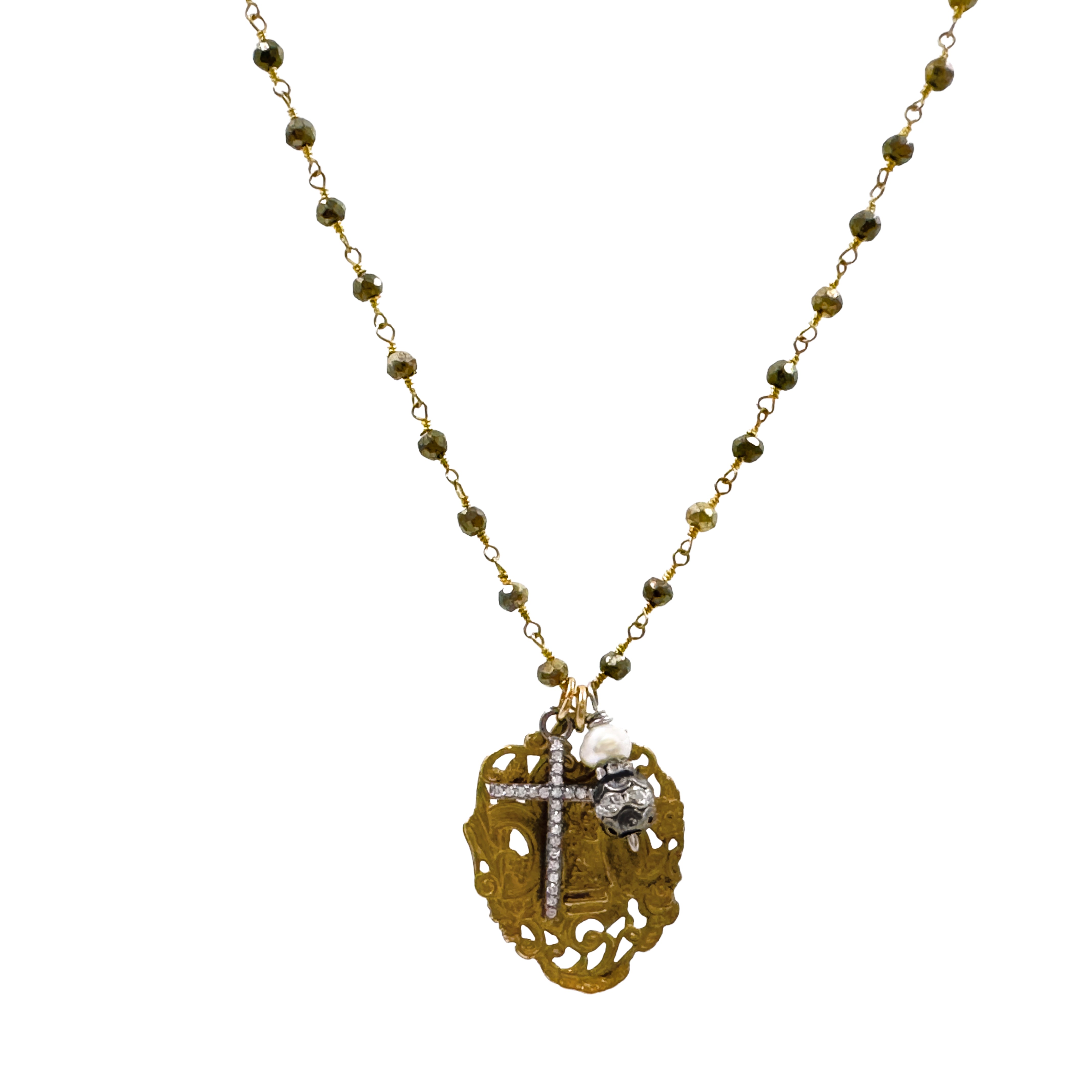 Our Lady Medal-Andrea Barnett-Swag Designer Jewelry