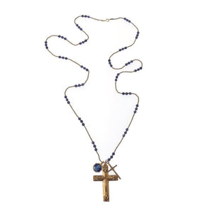 Our Lady with Cross-Andrea Barnett-Swag Designer Jewelry