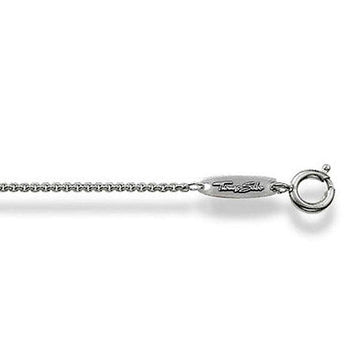 Oxidized sterling silver chain, Thomas Sabo.
