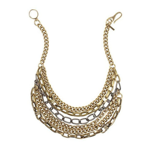 Paige Novick GM gold multi-layered chain necklace-Paige Novick-Swag Designer Jewelry