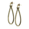 Paige Novick Sabrina Gold Crystal Earrings
