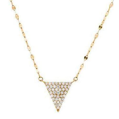 Pave Diamond Spike Necklace-Lana Jewelry-Swag Designer Jewelry