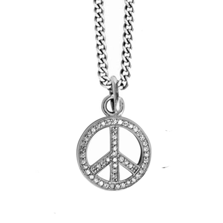 Peace Sign Pendant-King Baby Studio-Swag Designer Jewelry