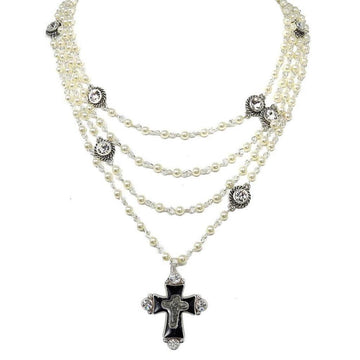 Pearl Magdalena, 4mm-Virgins Saints and Angels-Swag Designer Jewelry