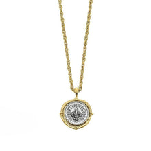 Pendant Necklace with Fleur de Lis-Susan Shaw-Swag Designer Jewelry