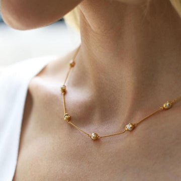 Penelope Delicate Necklace-Julie Vos-Swag Designer Jewelry